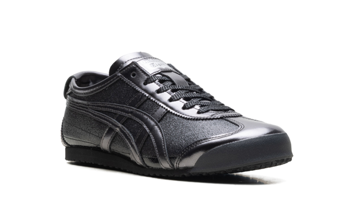 Onitsuka Tiger Mexico 66 Glitter Pack in Black Gunmetal 221699 - product image from the listing.