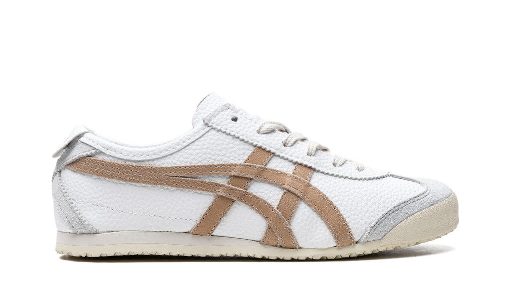 Onitsuka Tiger Mexico 66 in White Brown 122872 - product image from the listing.