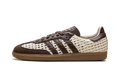 Women's Samba OG "Basketweave Cream White Earth Strata" IH9373 - product image from the listing.