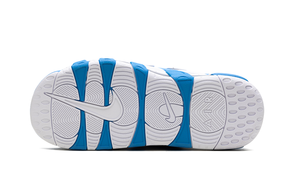 "University Blue" Nike Air More Uptempo Slide FD9884 400 - product image from the listing.