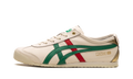 Onitsuka Tiger Mexico 66 in Birch Kale Red Gold 124785 - product image from the listing.