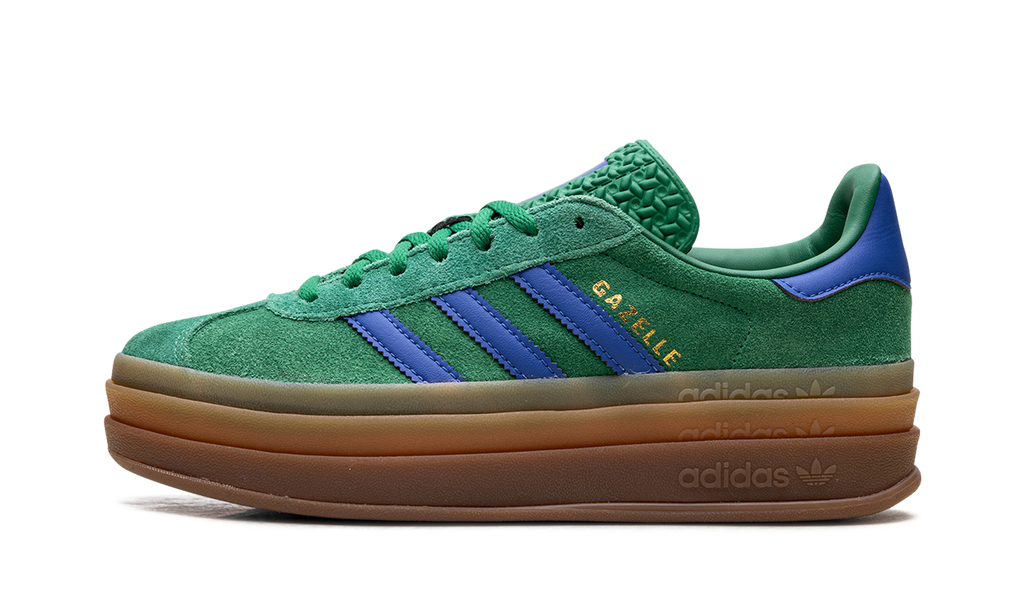 Women's Gazelle Bold "Green Blue Gum" IE1370 - product image from the listing.