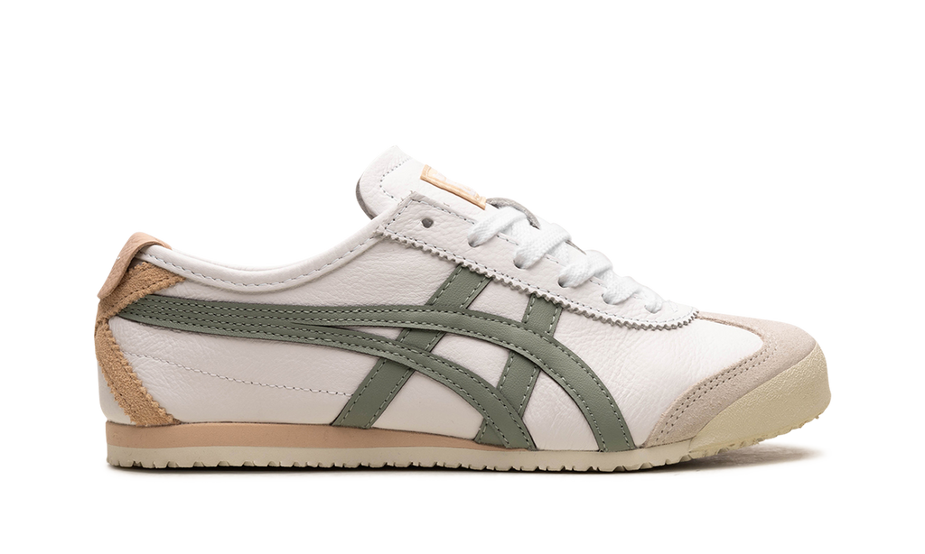 Onitsuka Tiger Mexico 66 Wmns in White Green 124802 - product image from the listing.