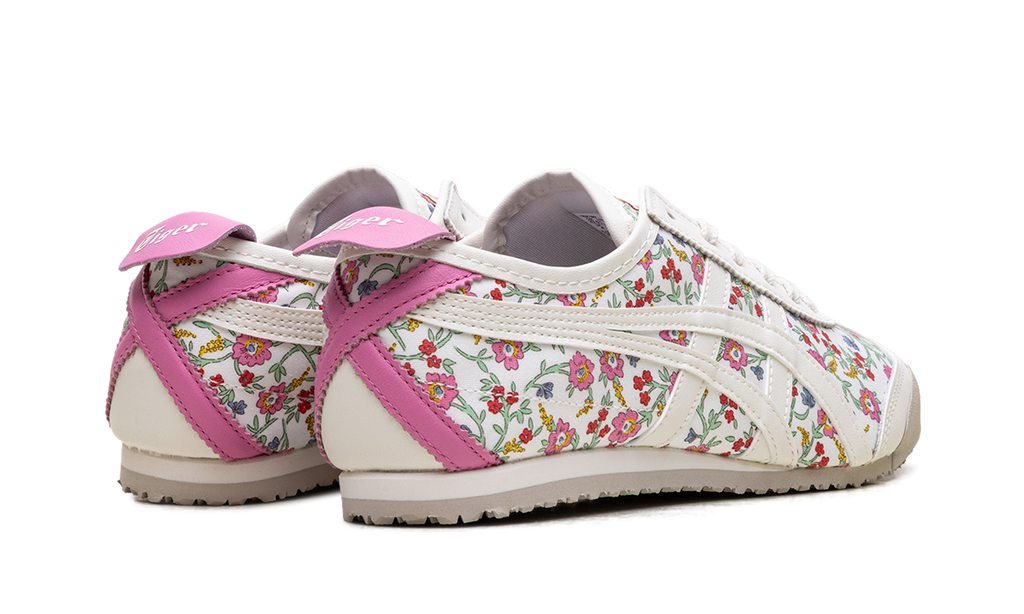 Onitsuka Tiger Mexico 66 in Cream Pink Floral 159275 - product image from the listing.