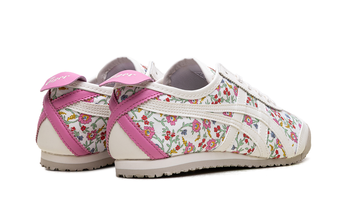 Onitsuka Tiger Mexico 66 in Cream Pink Floral 159275 - product image from the listing.