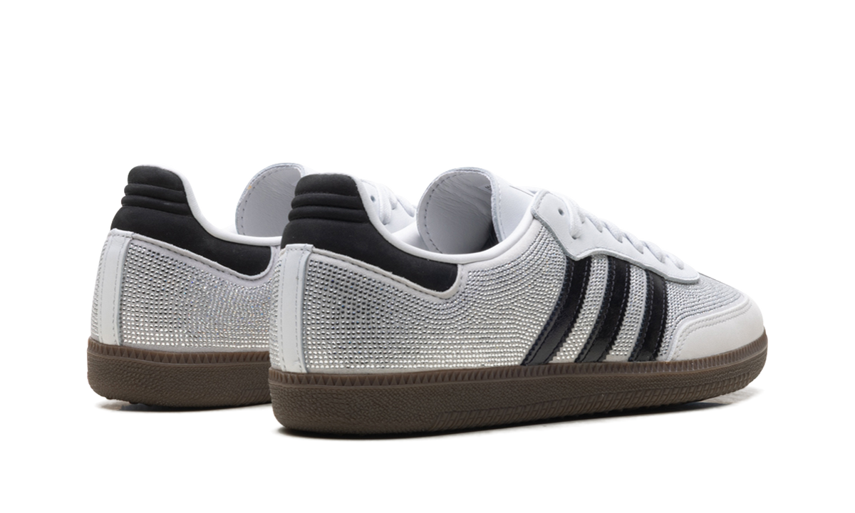 Women's Samba OG "Rhinestone Crystal White Silver" IH9055 - product image from the listing.