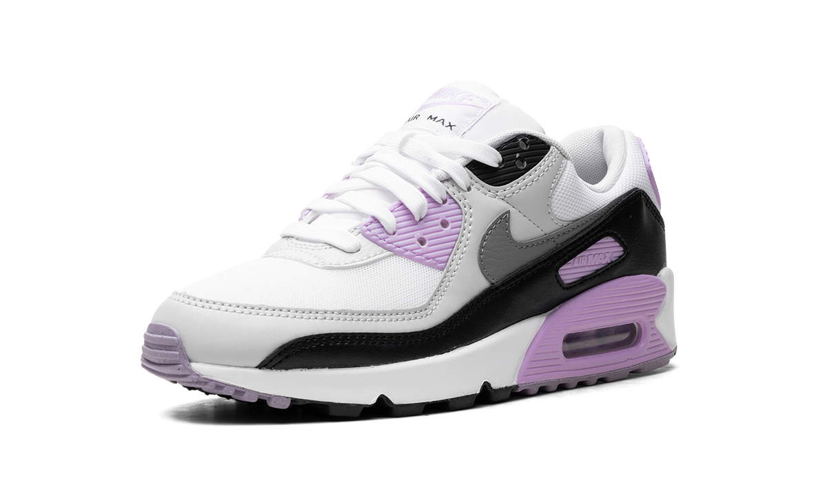 Women's Air Max 90 "White Lilac" DH8010 103 - product image from the listing.