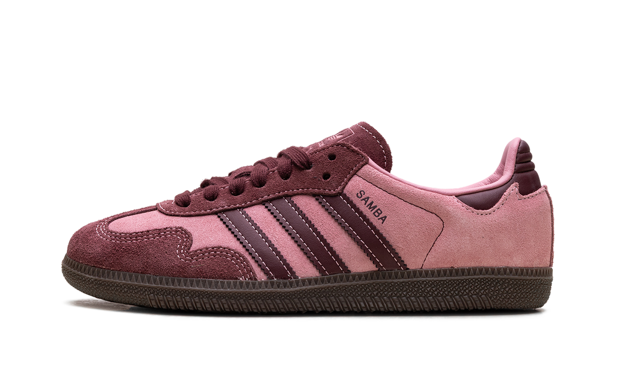 Women's Samba OG "Pink Spark Shadow Red" IH6704 - product image from the listing.