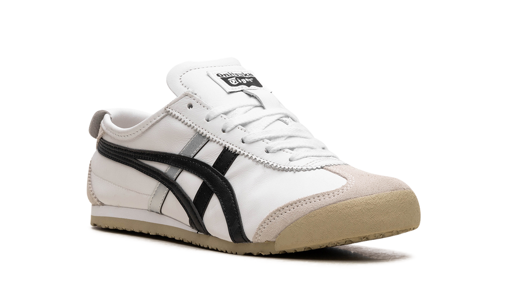 Onitsuka Tiger Mexico 66 in White Black 124862 - product image from the listing.