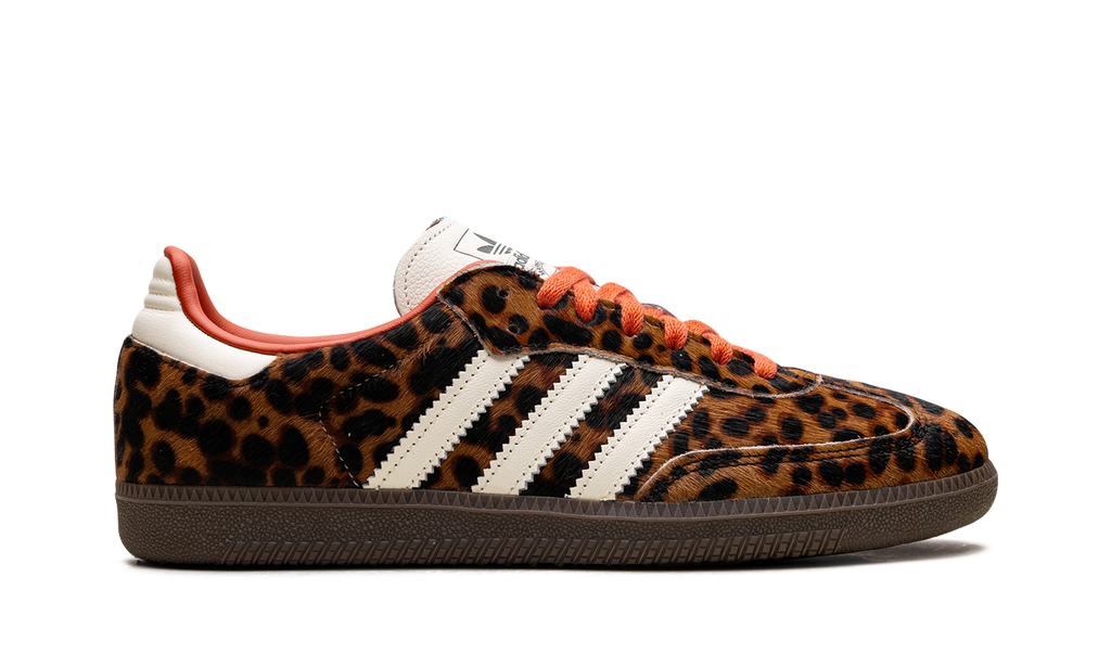 Women's Samba OG "Leopard / Cream Orange" JI2734 - product image from the listing.