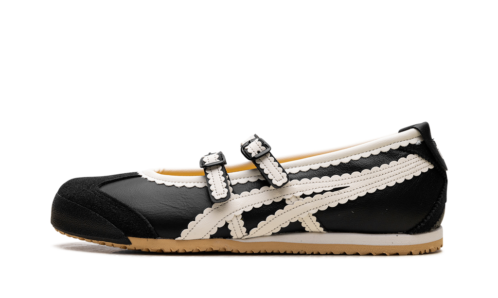 Onitsuka Tiger Mexico 66 Tgrs Wmns in Black Cream 153311 - product image from the listing.