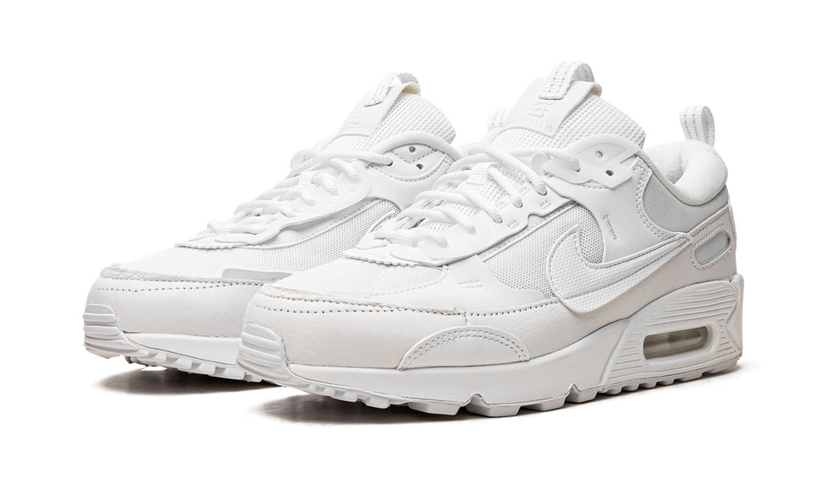 Women's AIR MAX 90 FUTURA MNS "Triple White" DM9922 101 - product image from the listing.