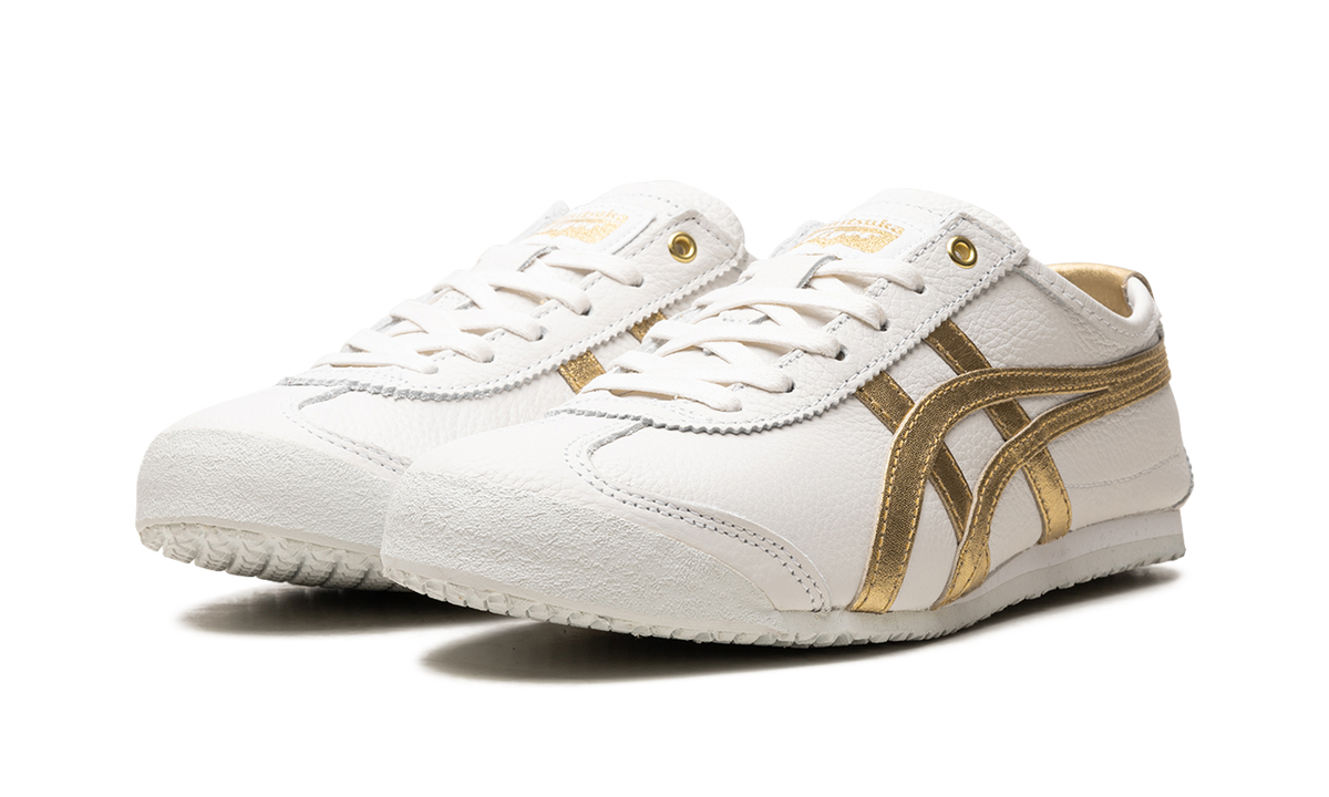 Onitsuka Tiger Mexico 66 in White Gold 123918 - product image from the listing.