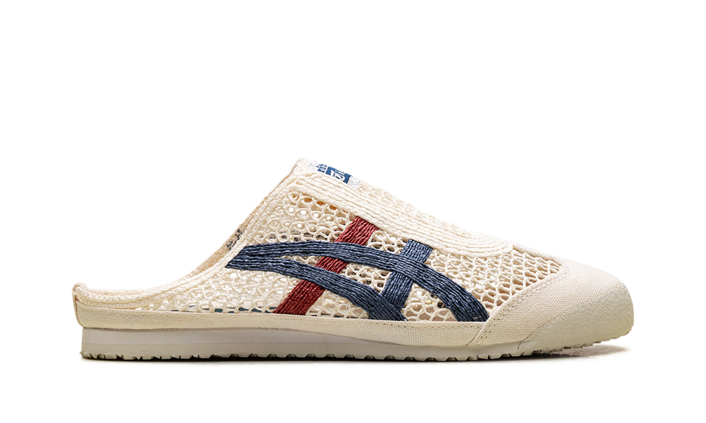 Onitsuka Tiger Mexico 66 Sabot in Cream Mako Blue 216662 - product image from the listing.