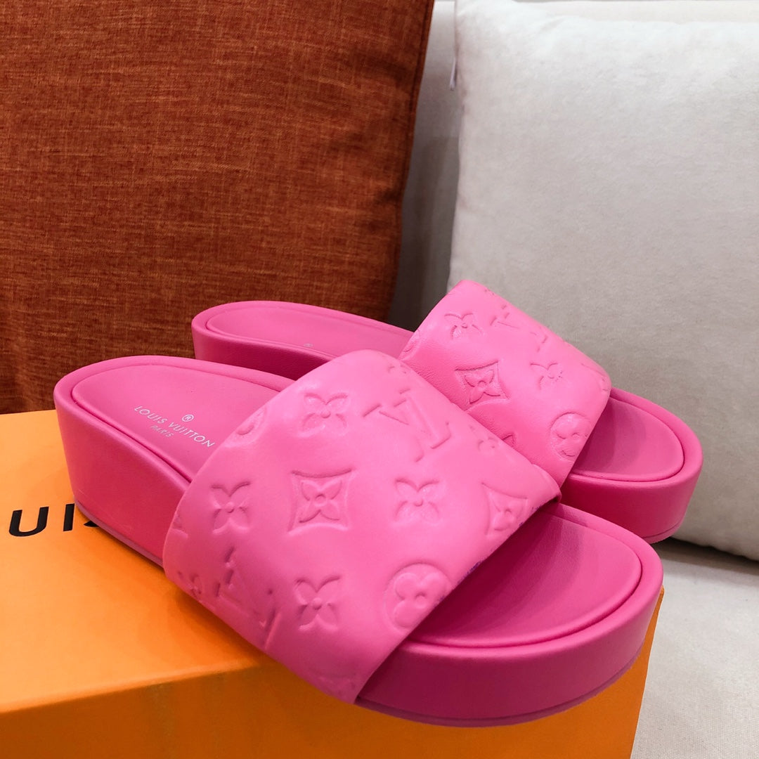 Platform Slides (Pink) - LV - product image from the listing.