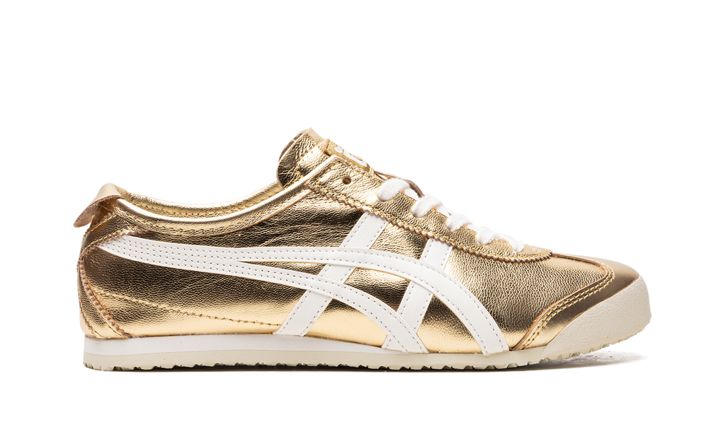 Onitsuka Tiger Mexico 66 in Gold White 121037 - product image from the listing.