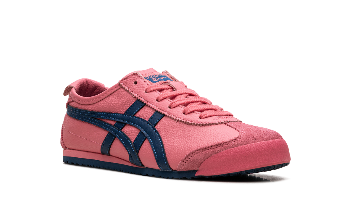 Onitsuka Tiger Mexico 66 in Leather Pink Cameo Mako Blue 160020 - product image from the listing.