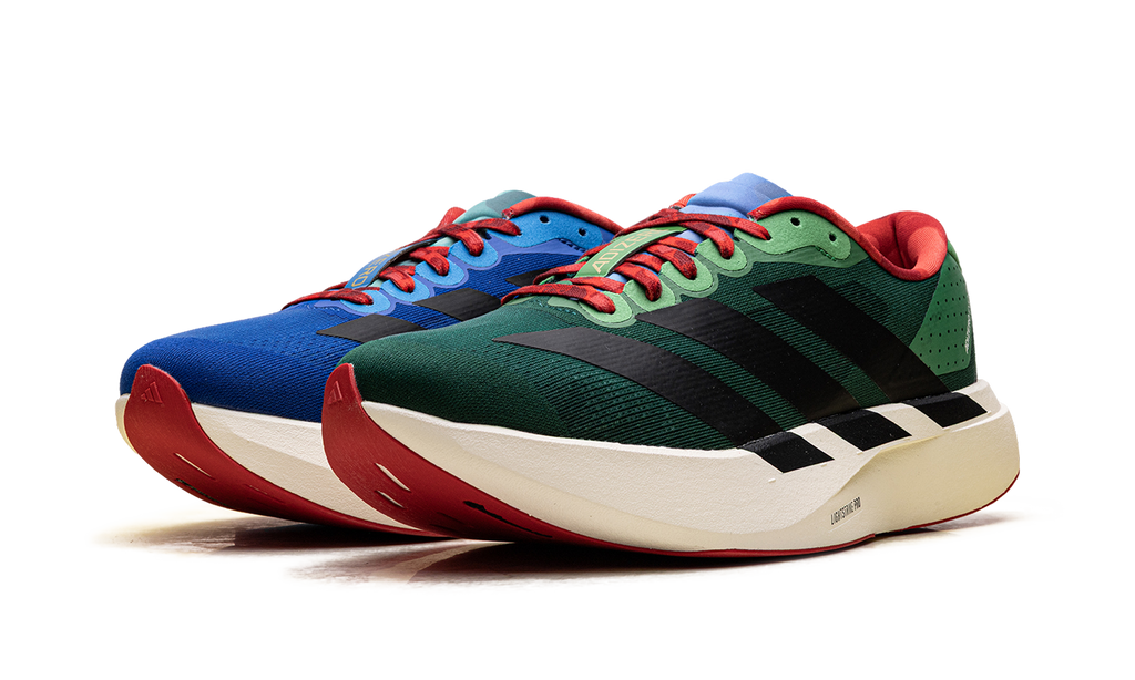 "BAPE - Green/Blue" Adizero Evo SL KJ5749 - product image from the listing.