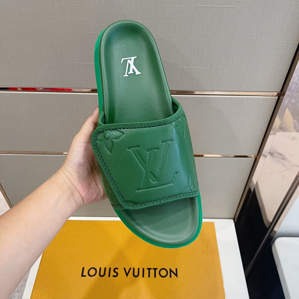 Men Slippers - Louis Vuitton Miami Mule - product image from the listing.