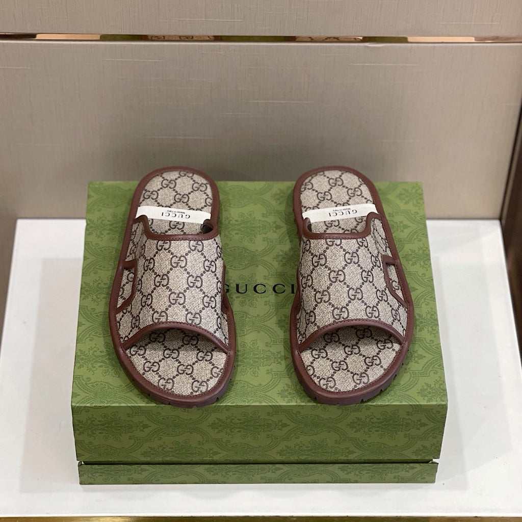 Men's Gucci Slides - product photo shown in the listing for this item.