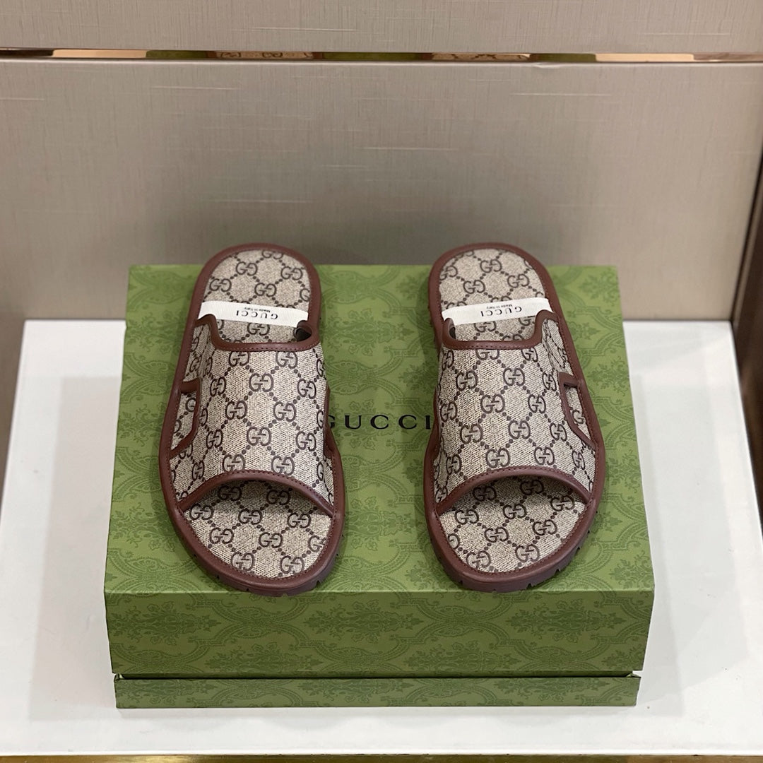 Men's Gucci Slides - product photo shown in the listing for this item.