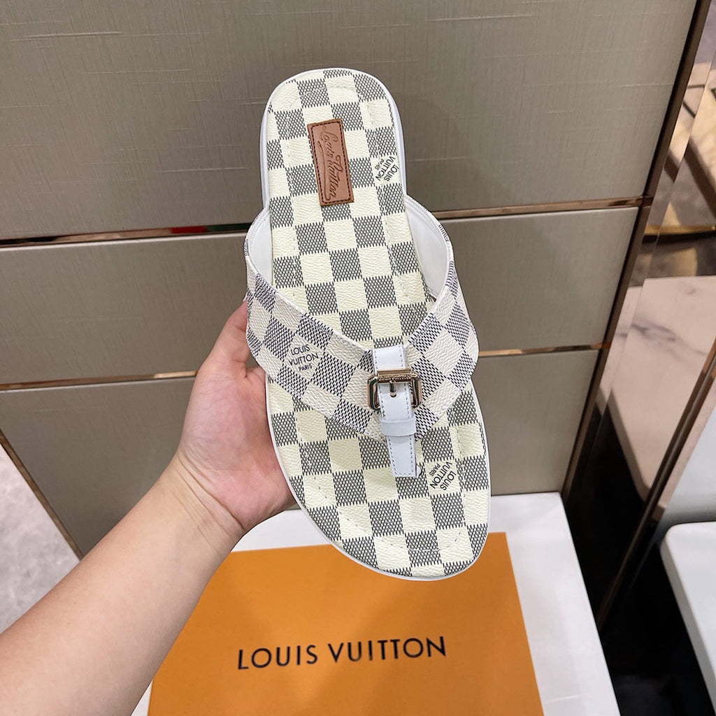 Men's Louis Vuitton Slippers - product image from the listing.