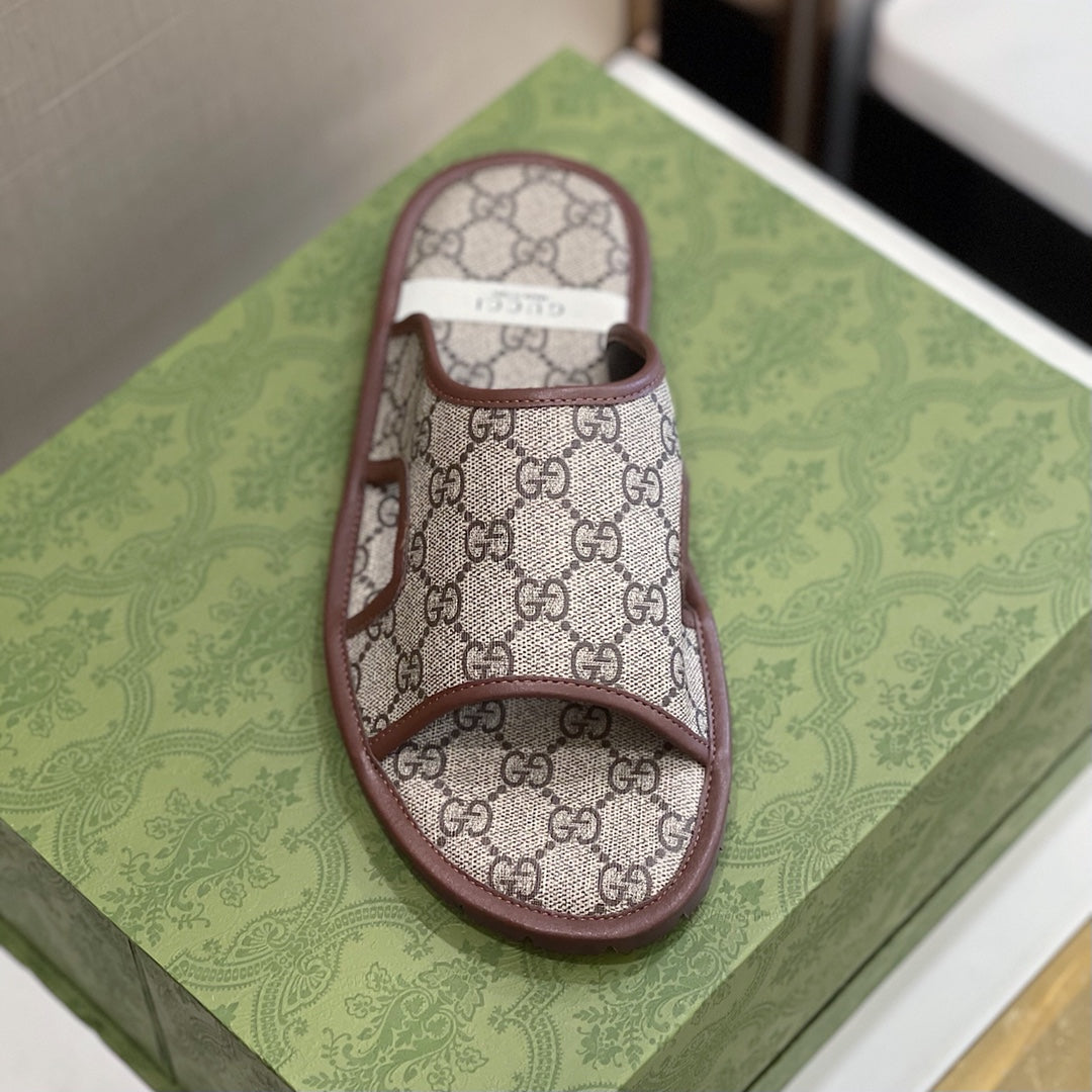 Men's Gucci Slides - product photo shown in the listing for this item.
