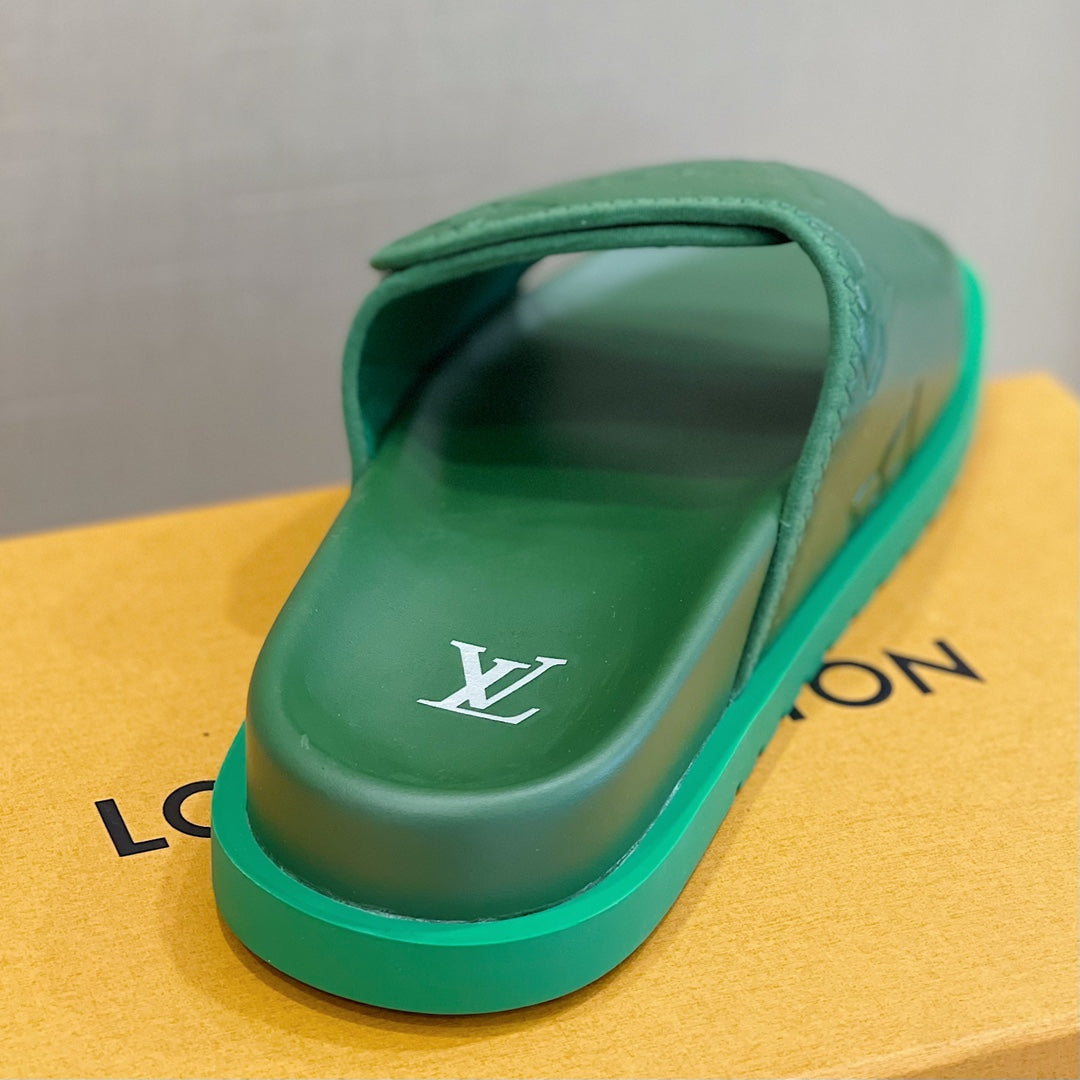 Men Slippers - Louis Vuitton Miami Mule - product image from the listing.