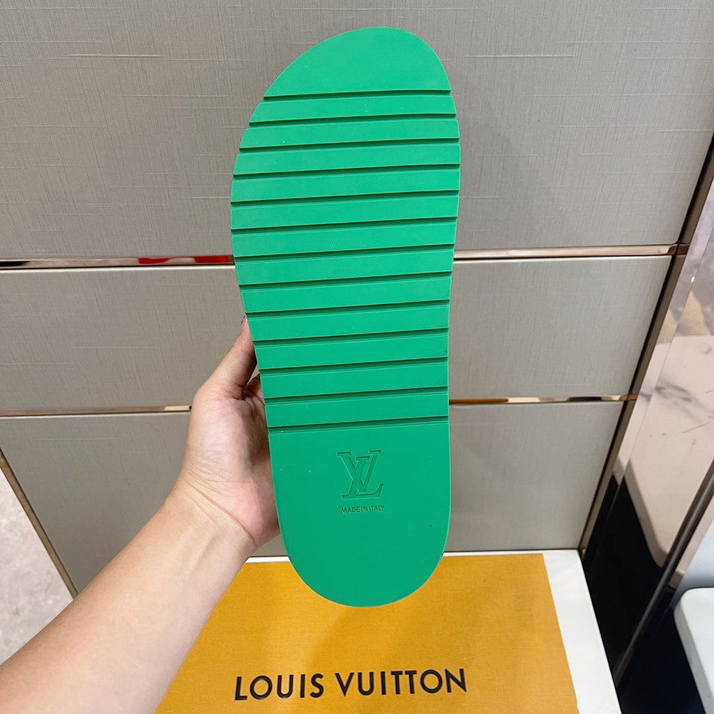Men Slippers - Louis Vuitton Miami Mule - product image from the listing.