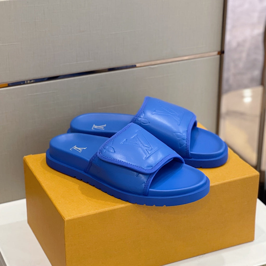 Men Slippers - Louis Vuitton Miami Mule - product image from the listing.