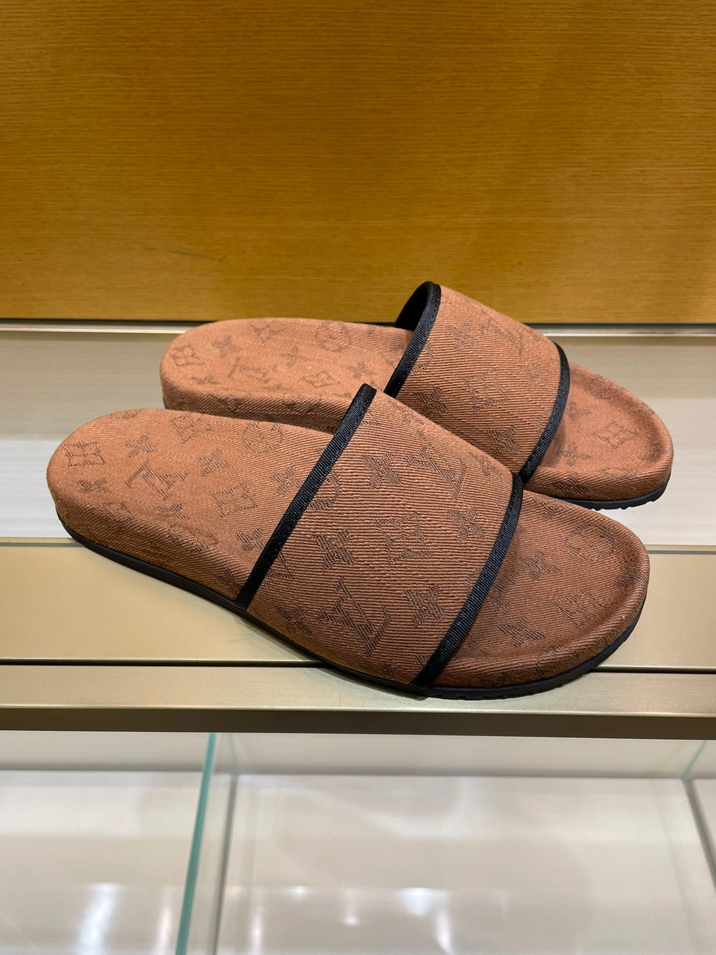 Men's Louis Vuitton Slides - product image from the listing.