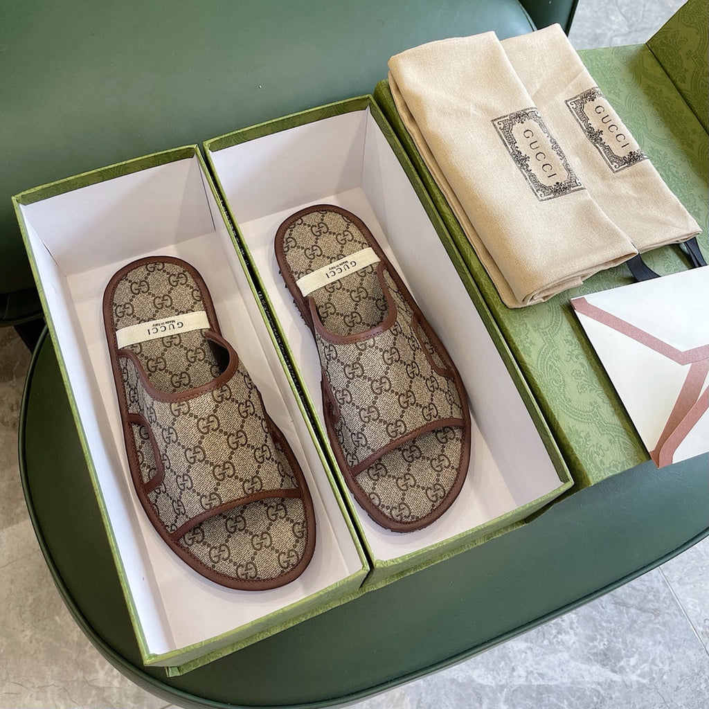 Men's Gucci Slides - product photo shown in the listing for this item.