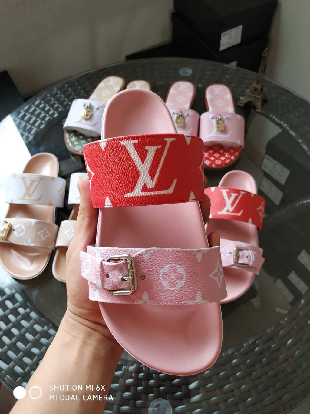 sandals US by Lv - product photo shown in the listing for this item.
