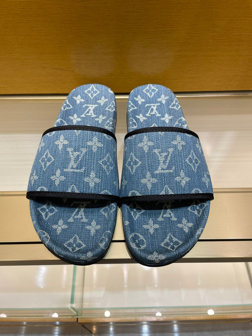 Men's Louis Vuitton Slides - product image from the listing.