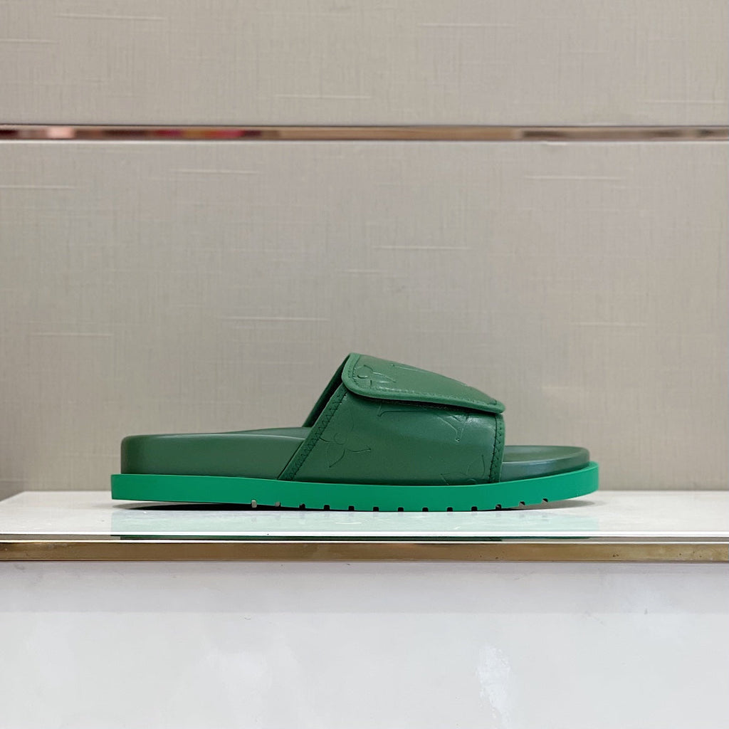 Men Slippers - Louis Vuitton Miami Mule - product image from the listing.