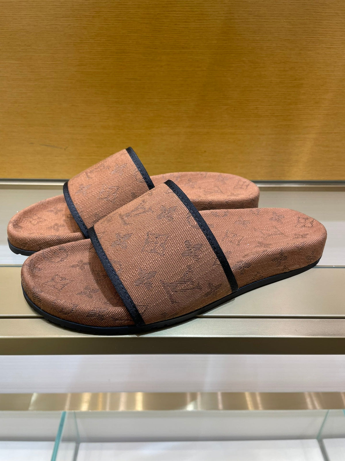 Men's Louis Vuitton Slides - product image from the listing.