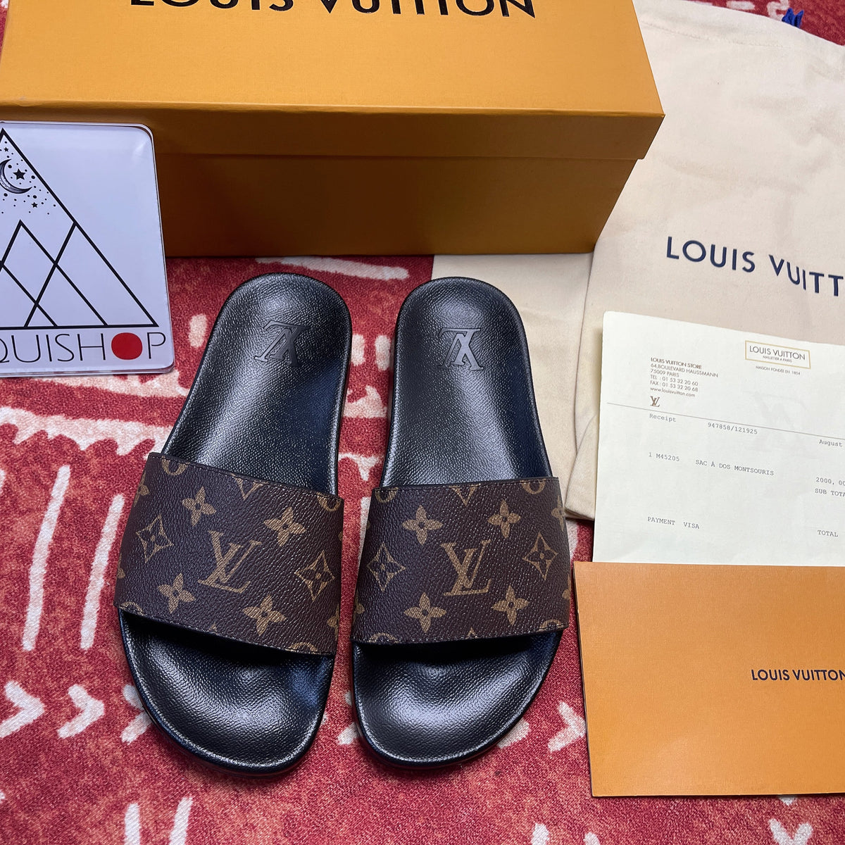 waterfront Slide by Louis Vuitton - product image from the listing.