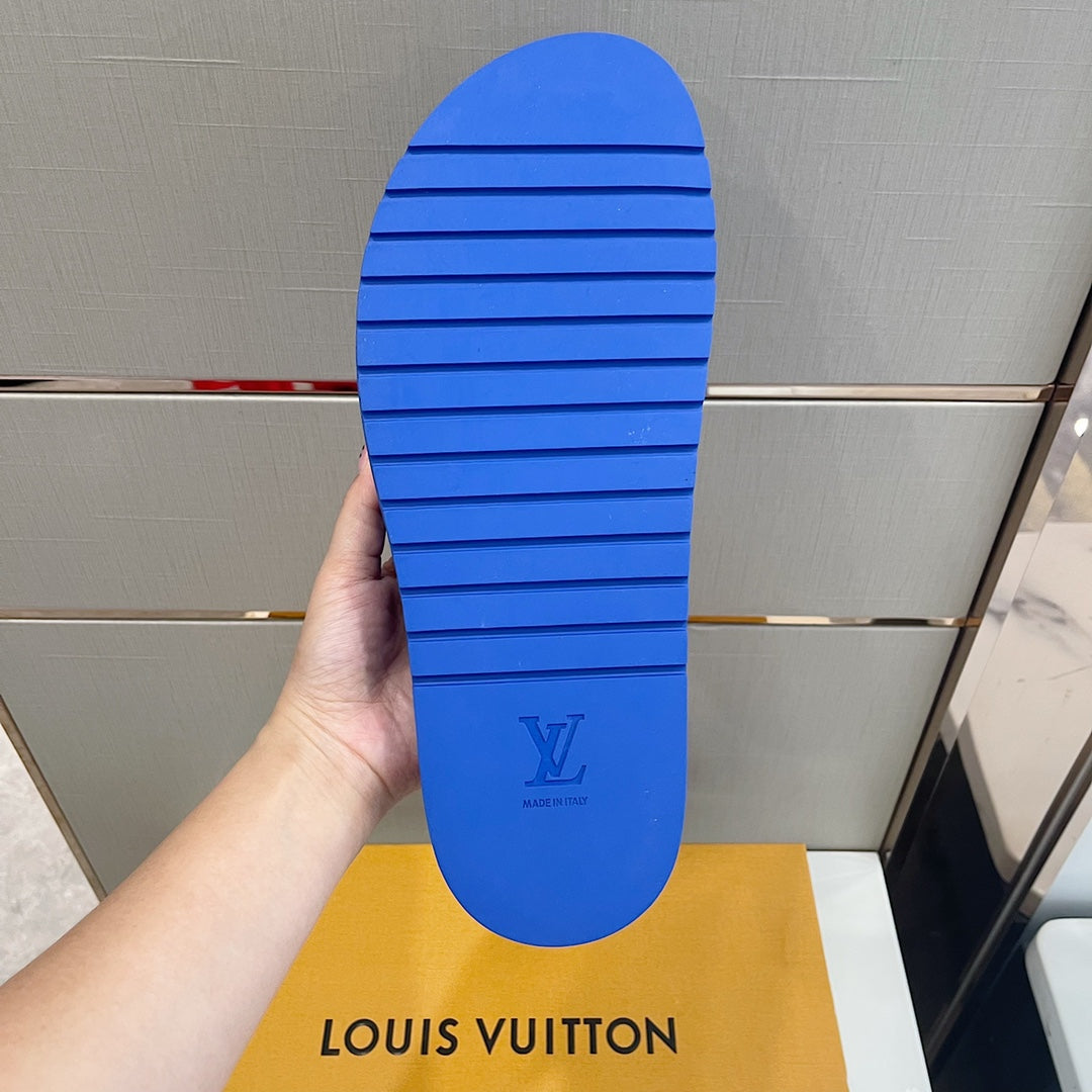 Men Slippers - Louis Vuitton Miami Mule - product image from the listing.