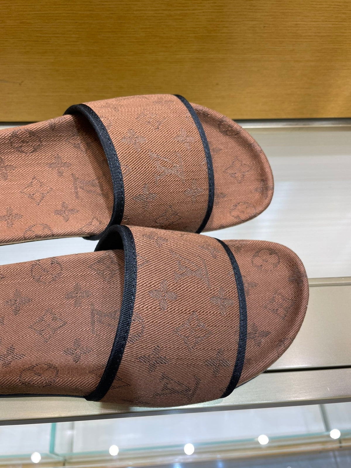 Men's Louis Vuitton Slides - product image from the listing.
