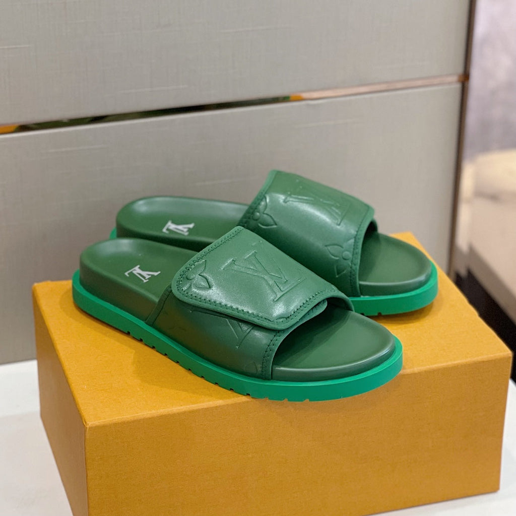 Men Slippers - Louis Vuitton Miami Mule - product image from the listing.