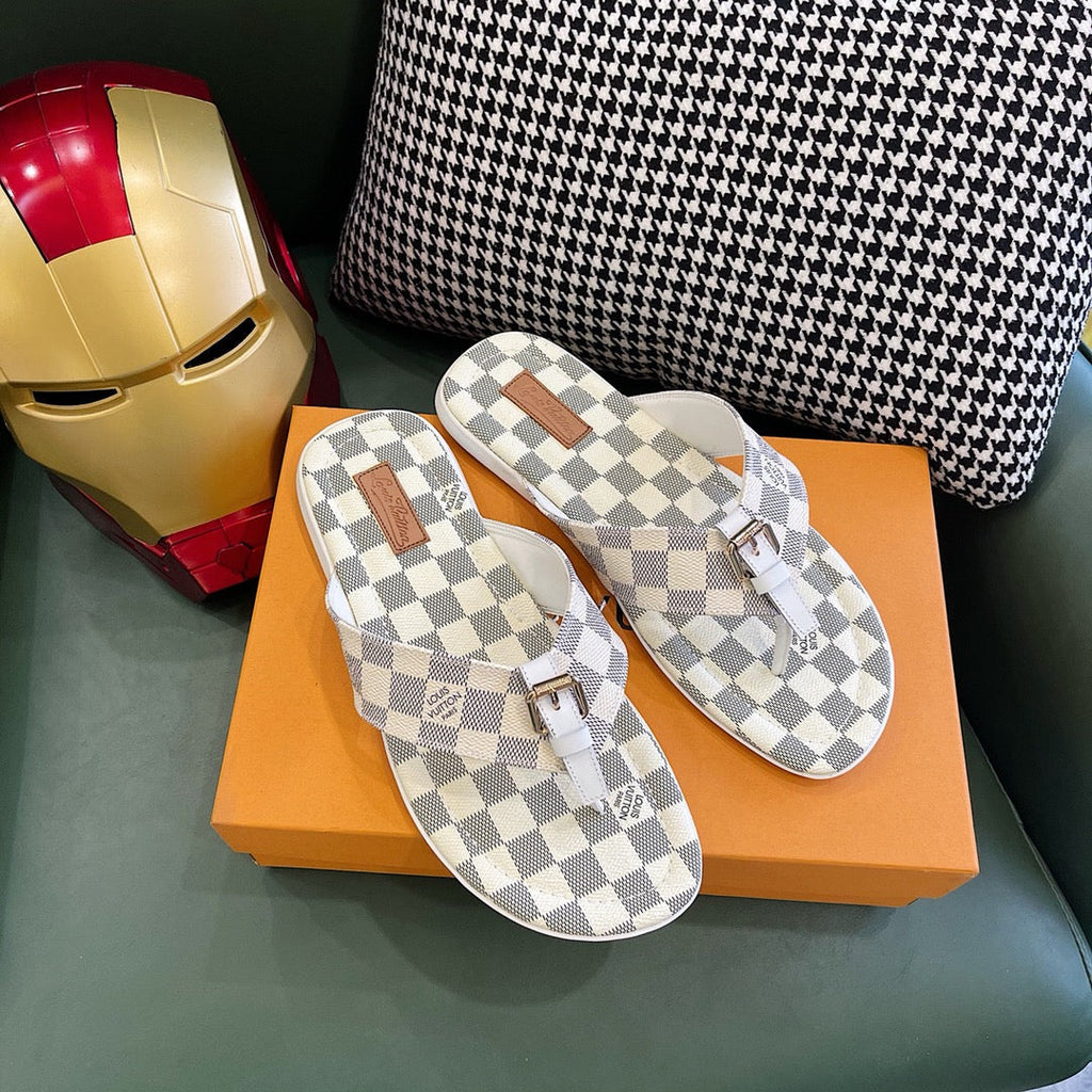 Men's Louis Vuitton Slippers - product image from the listing.
