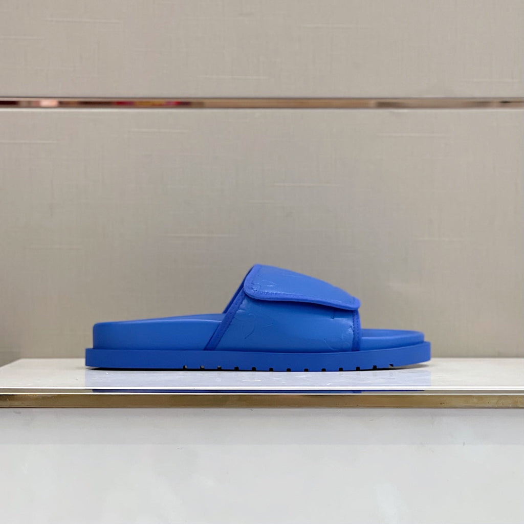Men Slippers - Louis Vuitton Miami Mule - product image from the listing.