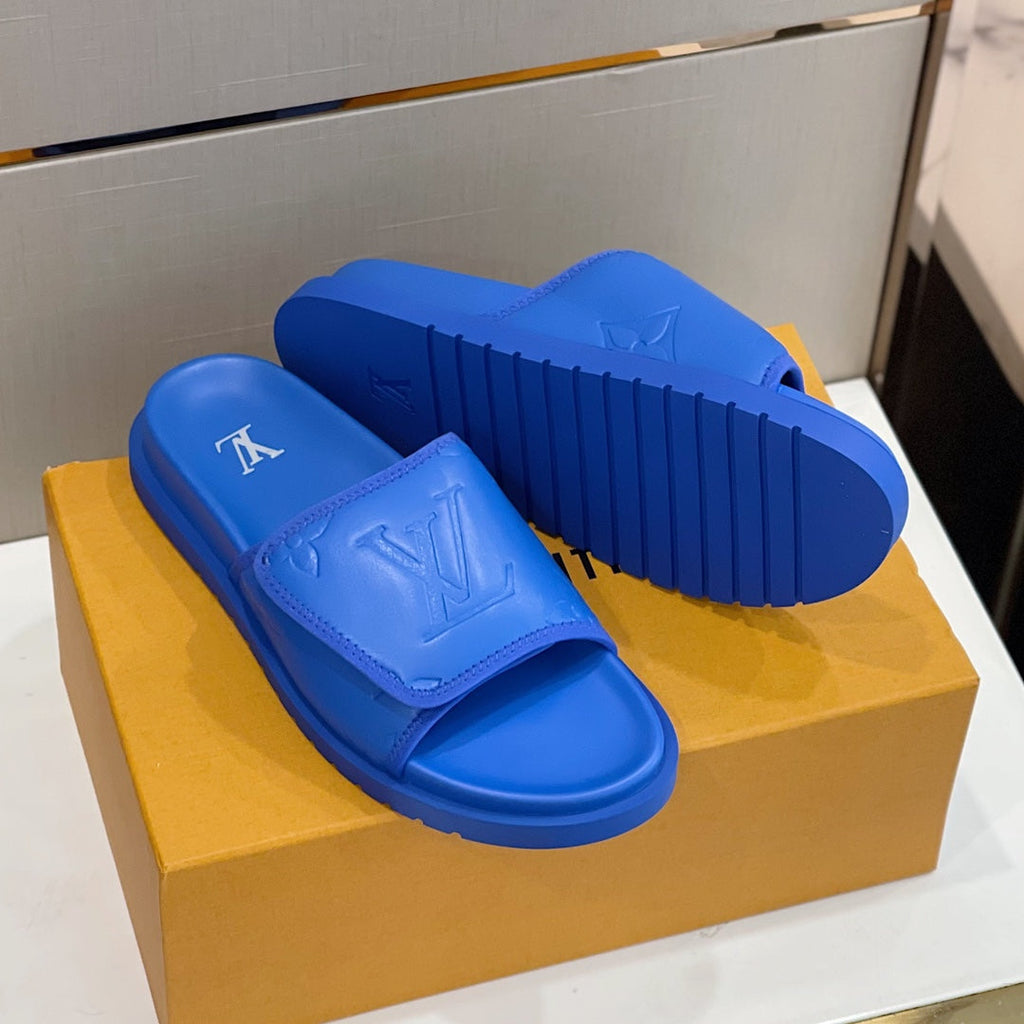 Men Slippers - Louis Vuitton Miami Mule - product image from the listing.