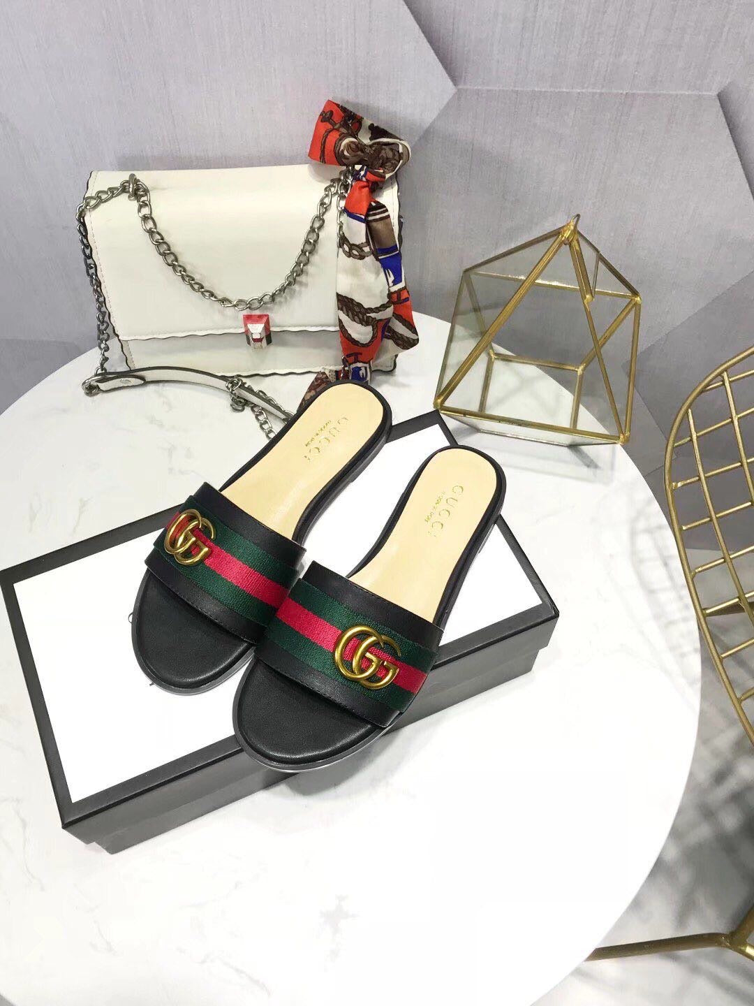 slides by Gucci - product photo shown in the listing for this item.