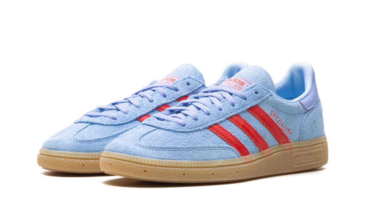 Women's Handball Spezial "Glow Blue Red" JR3639 - product image from the listing.