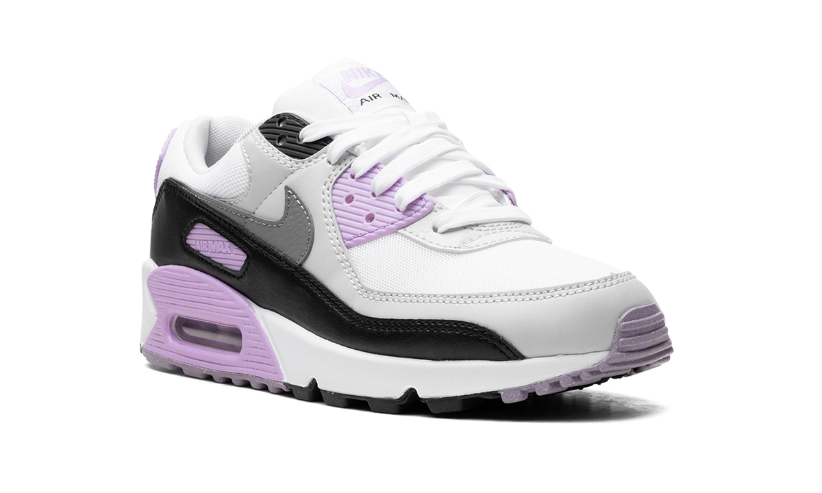 Women's Air Max 90 "White Lilac" DH8010 103 - product image from the listing.