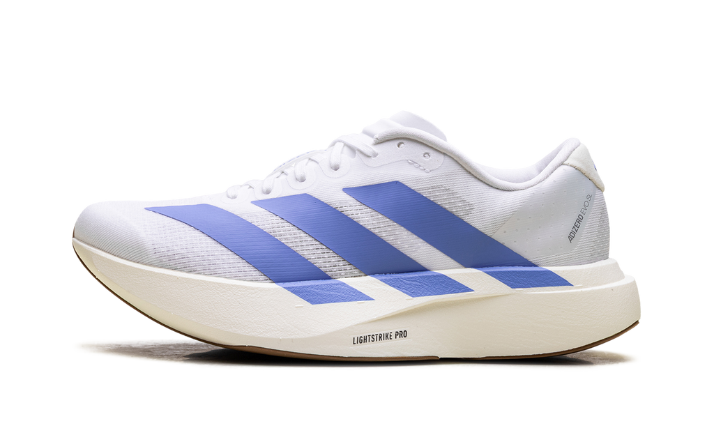 Women's adiZero EVO SL "White Blue Fusion" JS4454 - product image from the listing.