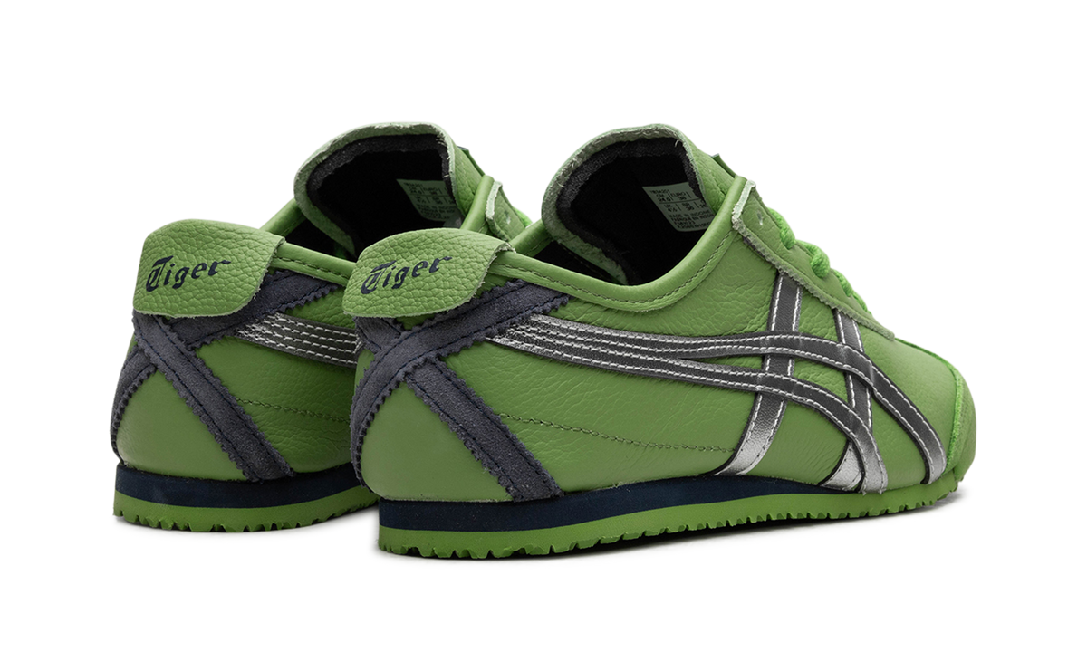 Onitsuka Tiger Mexico 66 Garden in Green Pure Silver 127116 - product image from the listing.