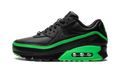 "Undefeated Black/Green" Air Max 90 / UNDFTD CJ7197 004 - product image from the listing.
