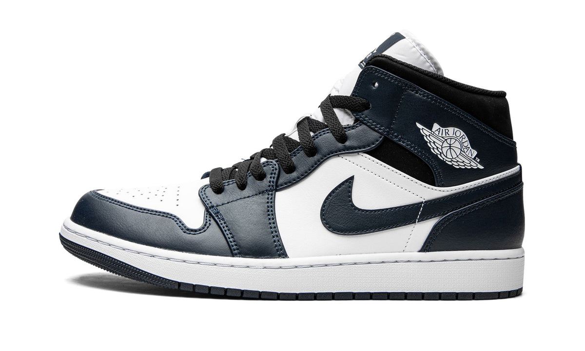 Jordan 1 Mid Armory in Navy - product image from the listing.